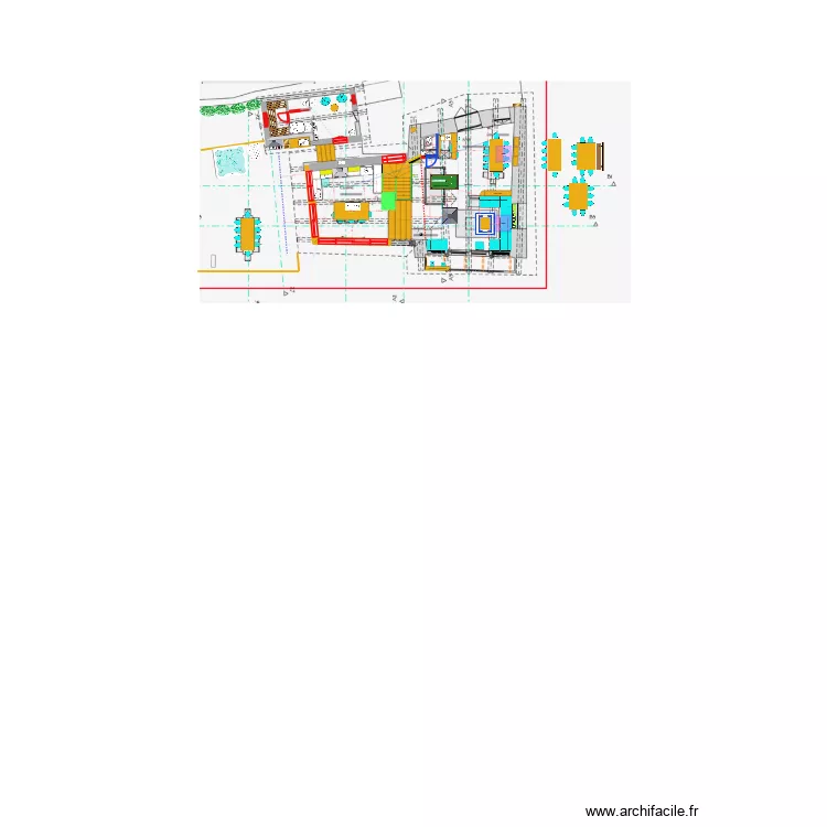 lydia cuisine GRANDE + BAR. Plan de 