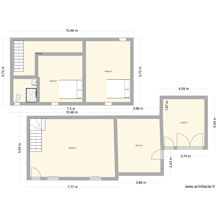limoges. Plan de 0 pièce et 0 m2