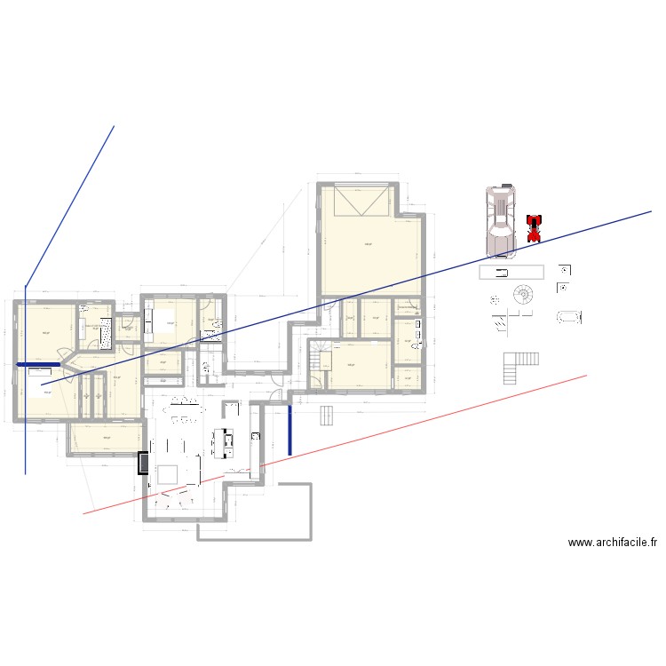 PLAN RENO GARAGE 4. Plan de 0 pièce et 0 m2