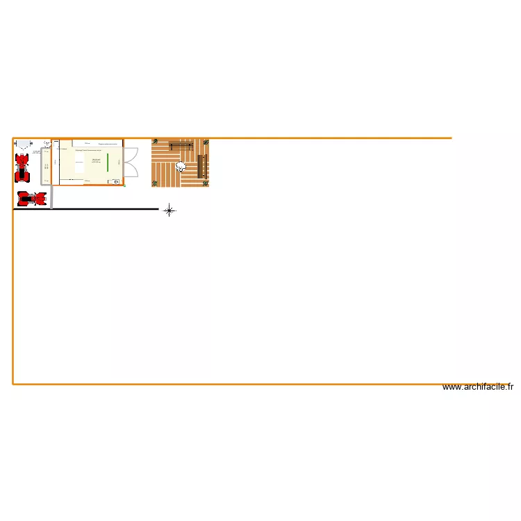garage . Plan de garage . Plan de