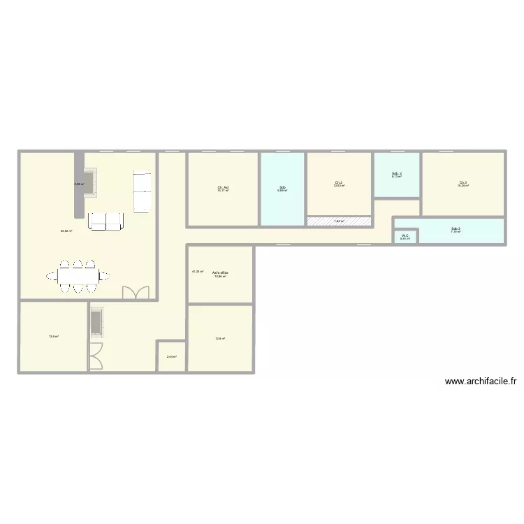 QUINSAC plan origine. Plan de 15 et 207 m² QUINSAC plan origine. Plan de 15 et 207 m²