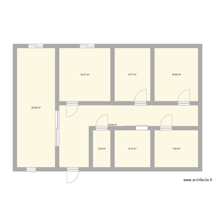 maison. Plan de 0 pièce et 0 m2