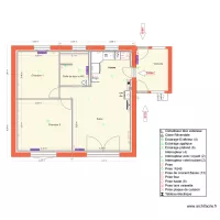 Plan du Rez de Chauss&eacute;e