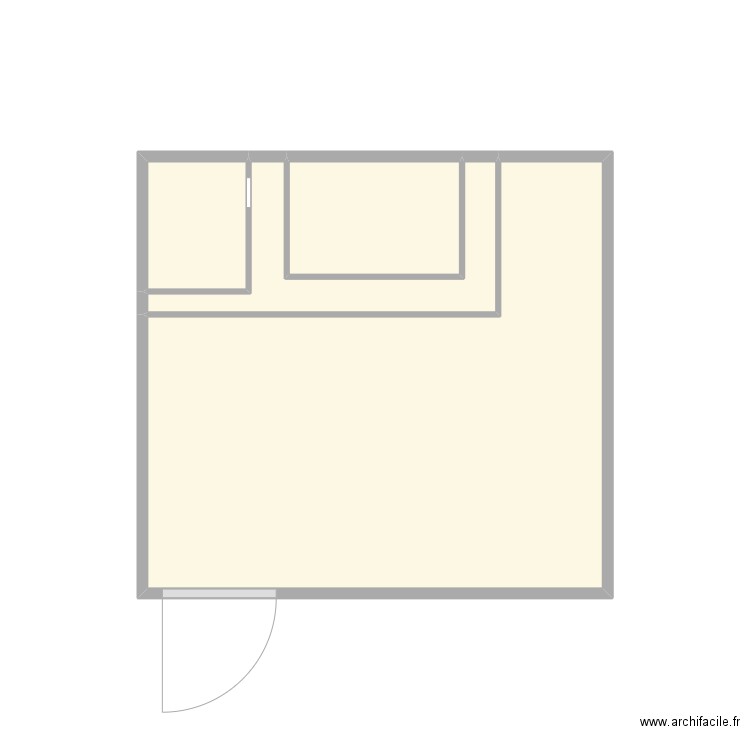 PRES - Chenil. Plan de 4 pièces et 9 m2