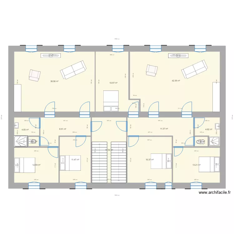 PROJET OLARGUES APPARTEMENT MODIFICATION 2. Plan de 