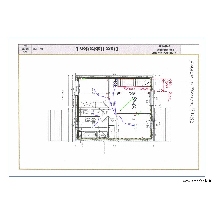 tinteniac 1er 1. Plan de 0 pièce et 0 m2