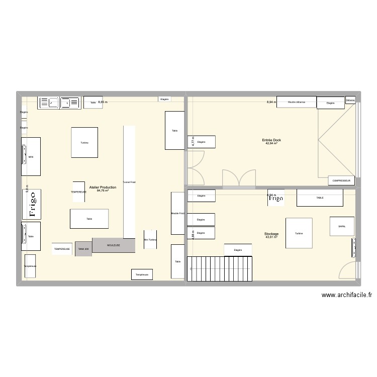Atelier Paita. Plan de 0 pièce et 0 m2