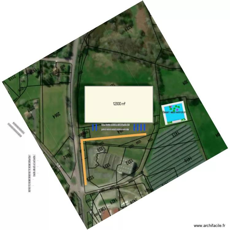 240304 - TAPIERO Terrain Rochechouart Version B. Plan de 240304 - TAPIERO Terrain Rochechouart Version B. Plan de