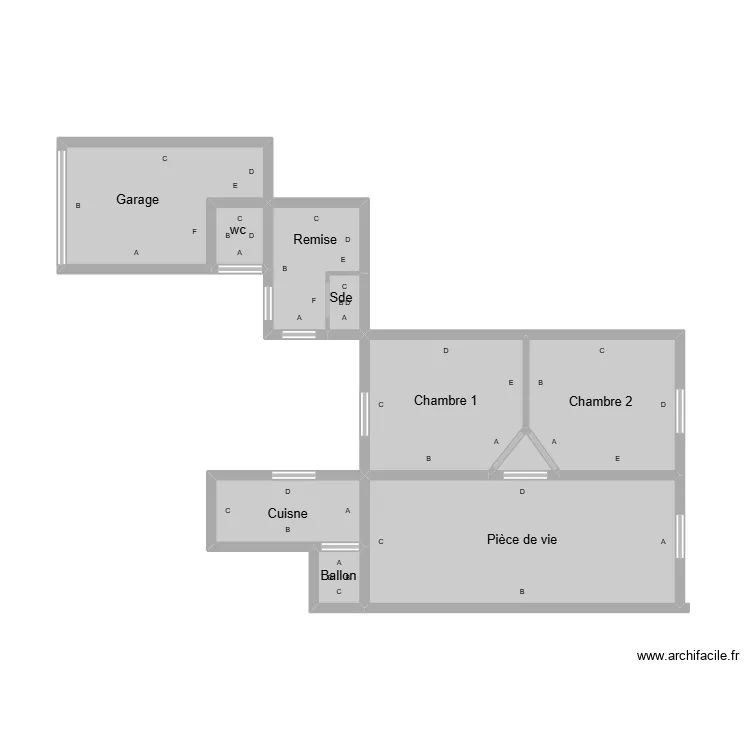 Jarny YE. Plan de 10 Pièces et 32 m²