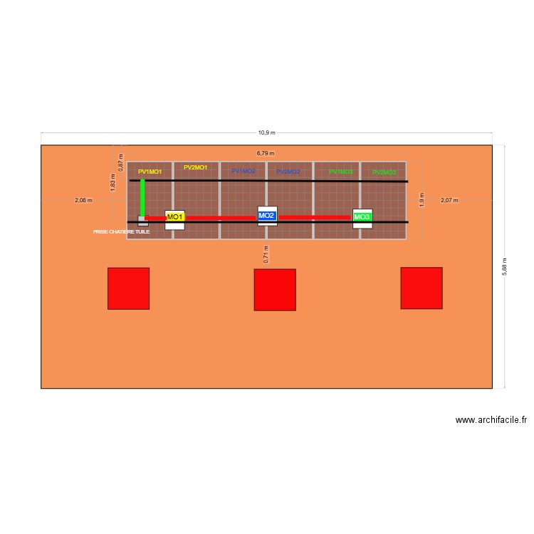 NYS. Plan de 0 pièce et 0 m2