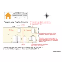 PC 5 Florian Fa&ccedil;ade beige apr&egrave;s travaux d&eacute;tails