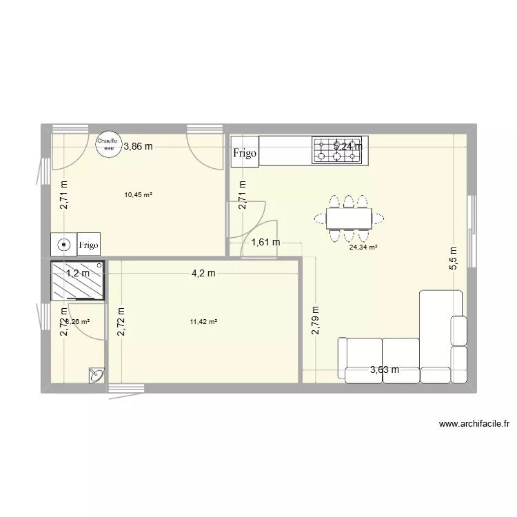 plan le Thor. Plan de 4 et 49 m² plan le Thor. Plan de 4 et 49 m²