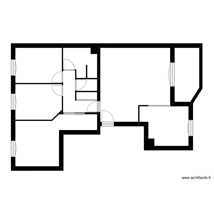 KHIATI. Plan de 10  et 92 m²
