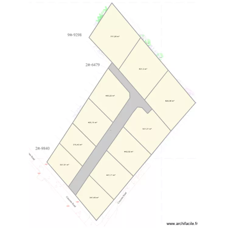 COCO KALM 11. Plan de 12  et 5846 m²