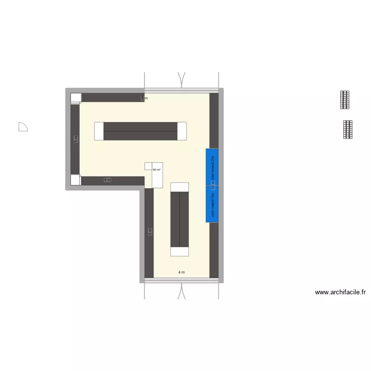 mosta. Plan de 1 Pièce et 60 m² mosta. Plan de 1 Pièce et 60 m²