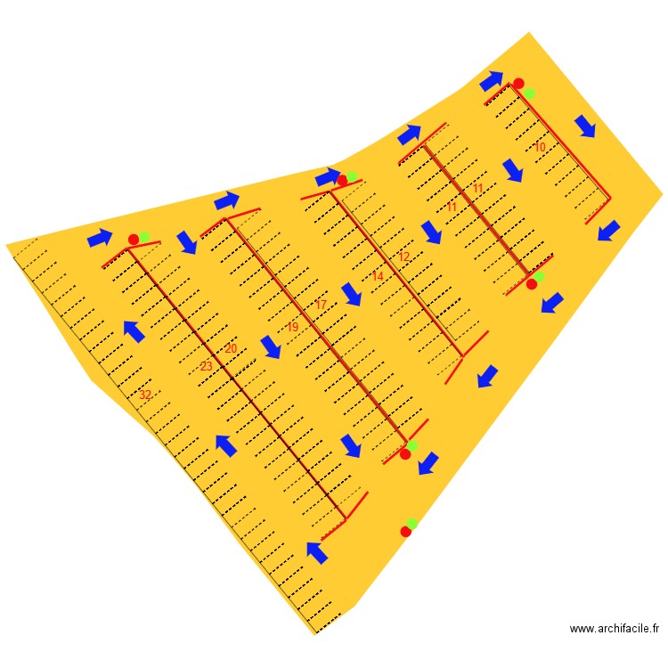 parking rasso 2026/2. Plan de 0 pièce et 0 m2