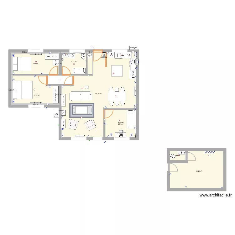 Maison Tautavel sauvegarde 28-10-25. Plan de 