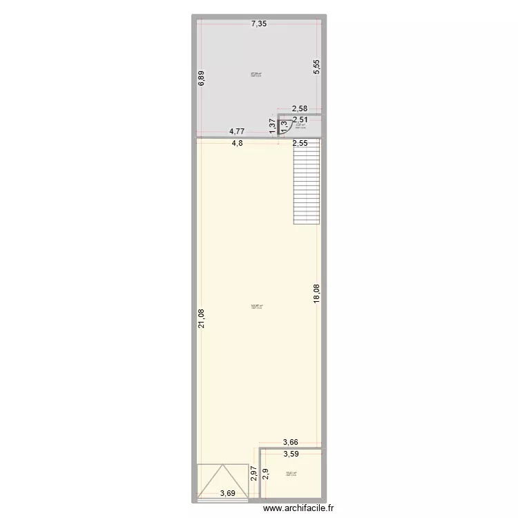 LOCAL ACTIVITE PAGANI. Plan de 4 Pièces et 205 m² LOCAL ACTIVITE PAGANI. Plan de 4 Pièces et 205 m²