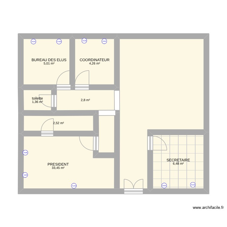 cci bouafle. Plan de 0 pièce et 0 m2