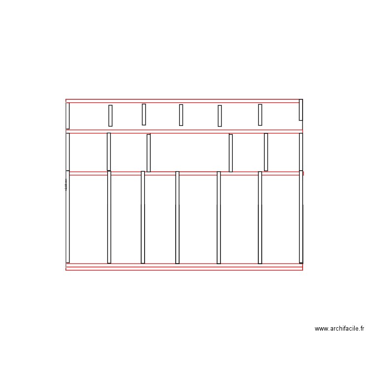 BOIS. Plan de 0 pièce et 0 m2