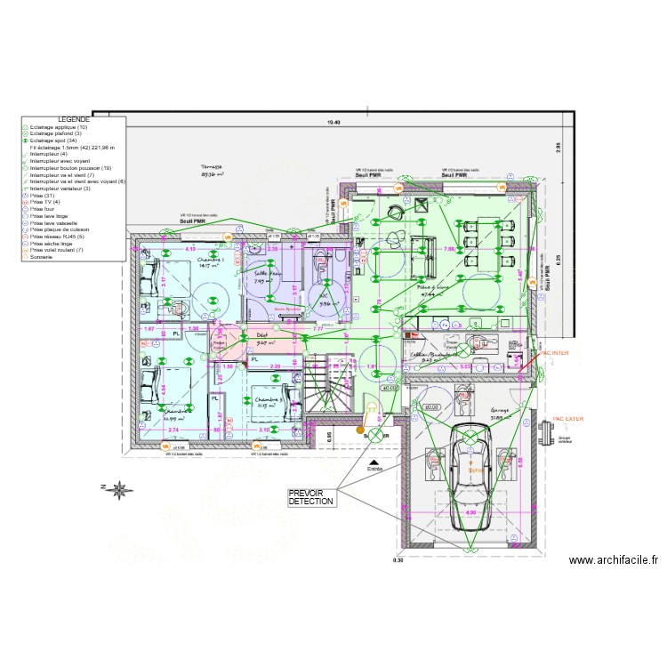MARCON RDC. Plan de 0 pièce et 0 m2