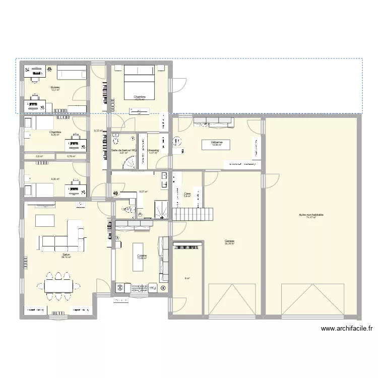 meublée 3 12 02 2025. Plan de meublée 3 12 02 2025. Plan de