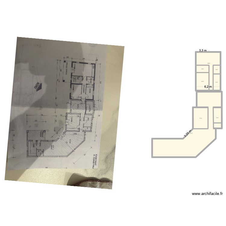 160M2. Plan de 0 pièce et 0 m2