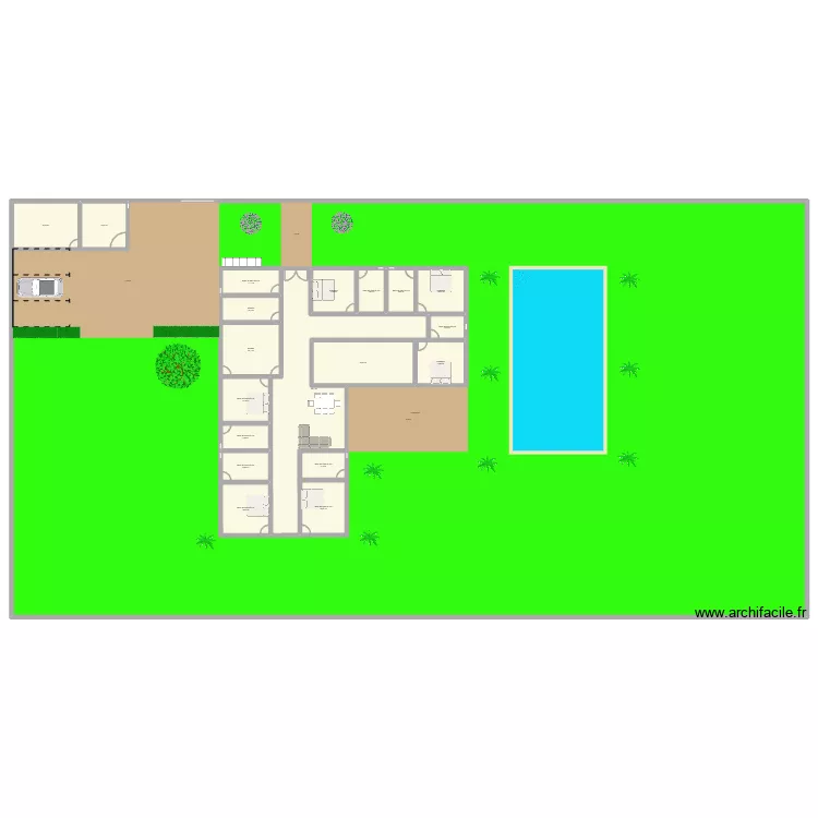 JAJO. Plan de 20 Pièces et 2882 m²