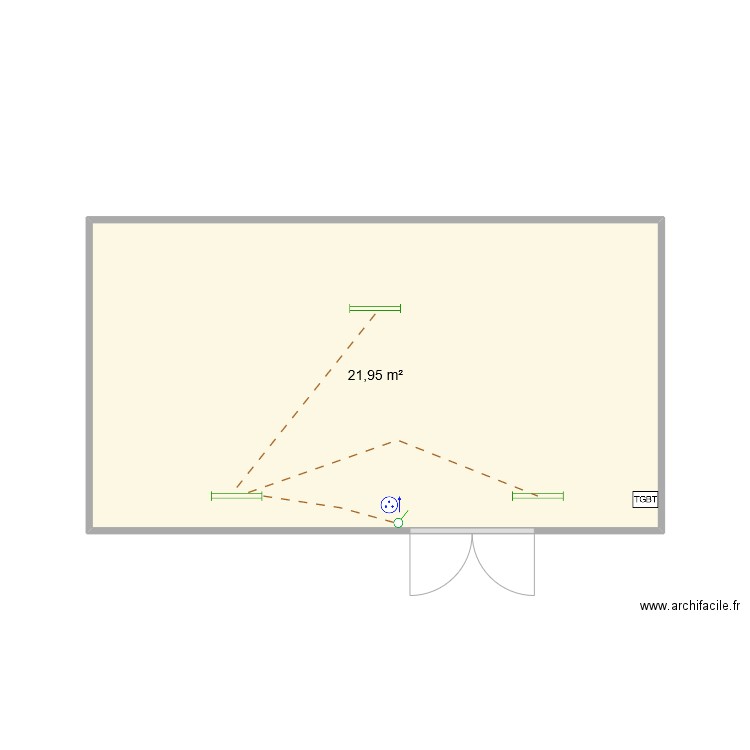 claude anne . Plan de 0 pièce et 0 m2