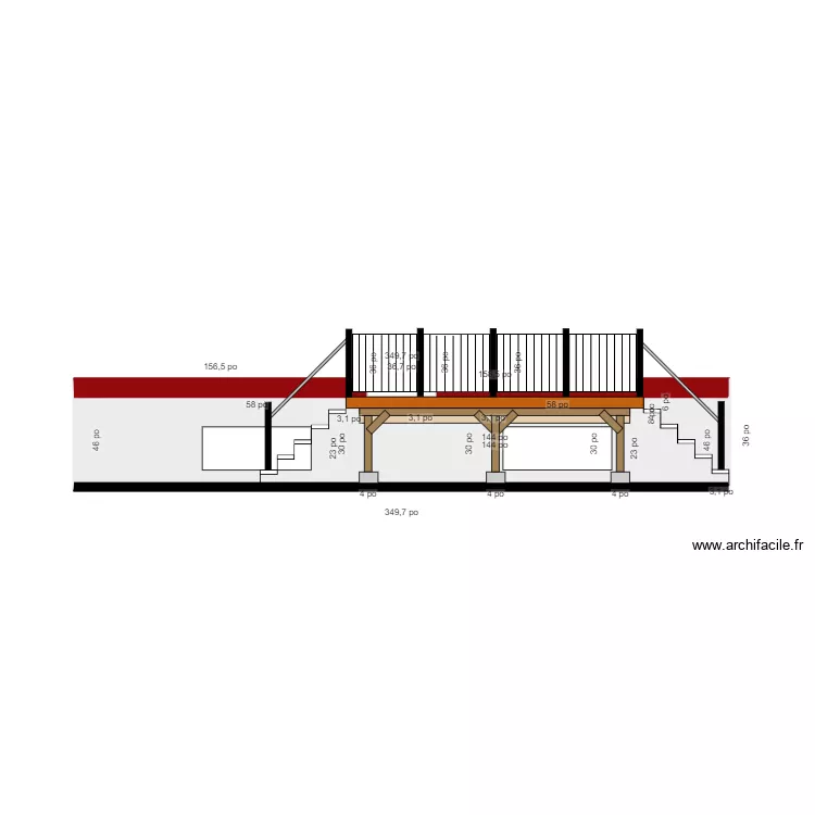 Balcon. Plan de Balcon. Plan de