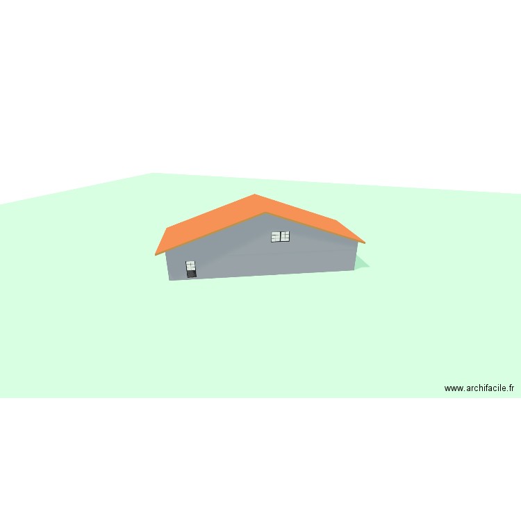 moi. Plan de 2 pièces et 305 m2