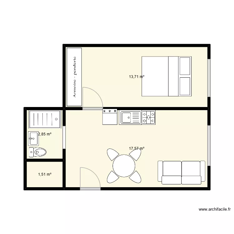 Cinca Bajo. Plan de 4 et 36 m² Cinca Bajo. Plan de 4 et 36 m²