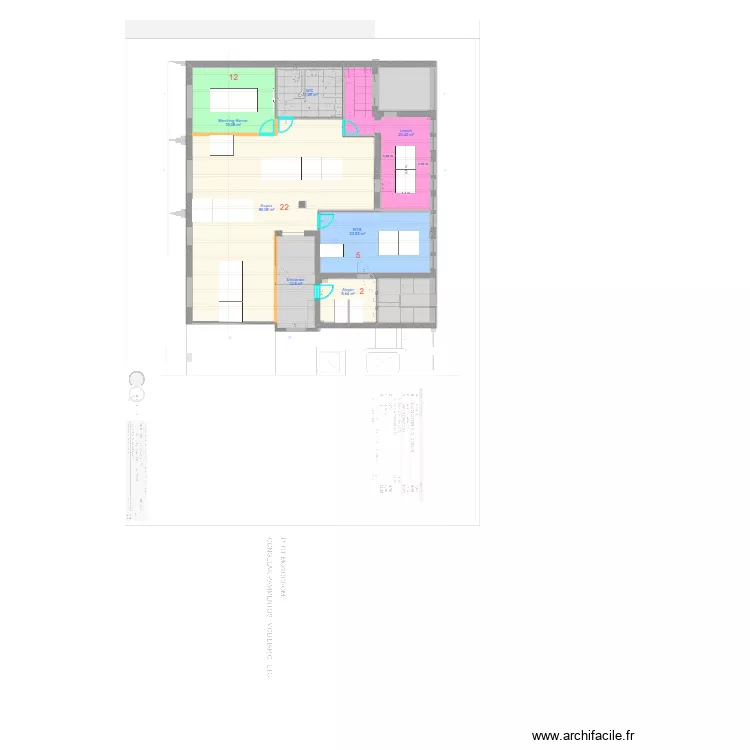 Porto_Sa_Bandeira_V3. Plan de 9 pièces et 201 m²