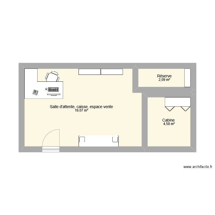 Instit'épil. Plan de 0 pièce et 0 m2