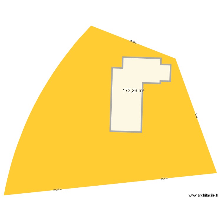 Jean-Luc. Plan de 1 pièce et 173 m2