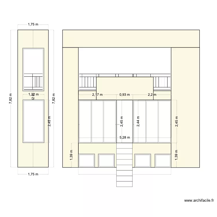 Plan de Coupe. Plan de 
