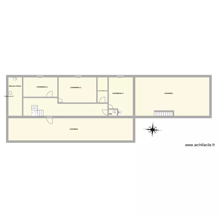 COSSE Larderie_Etage. Plan de COSSE Larderie_Etage. Plan de