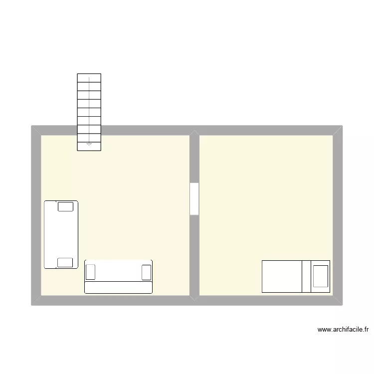DUFAUD etage 2. Plan de 
