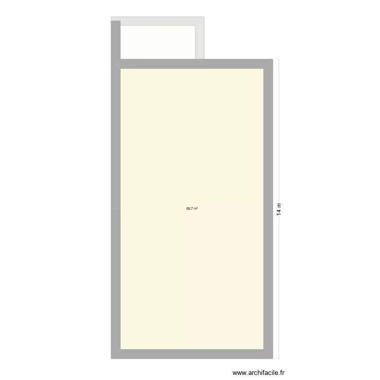 Useldange1. Plan de 3 pièces et 269 m²