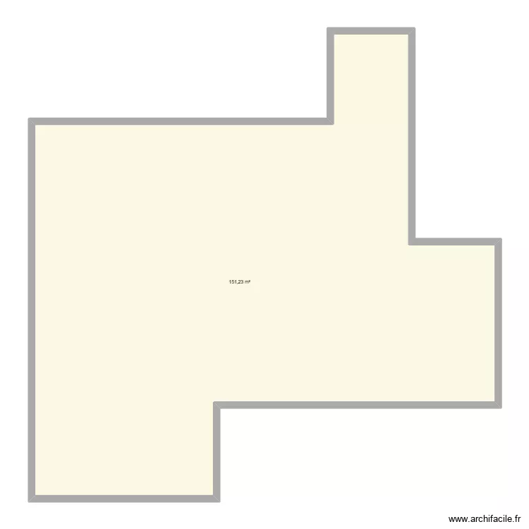 PINET. Plan de 1  et 151 m²