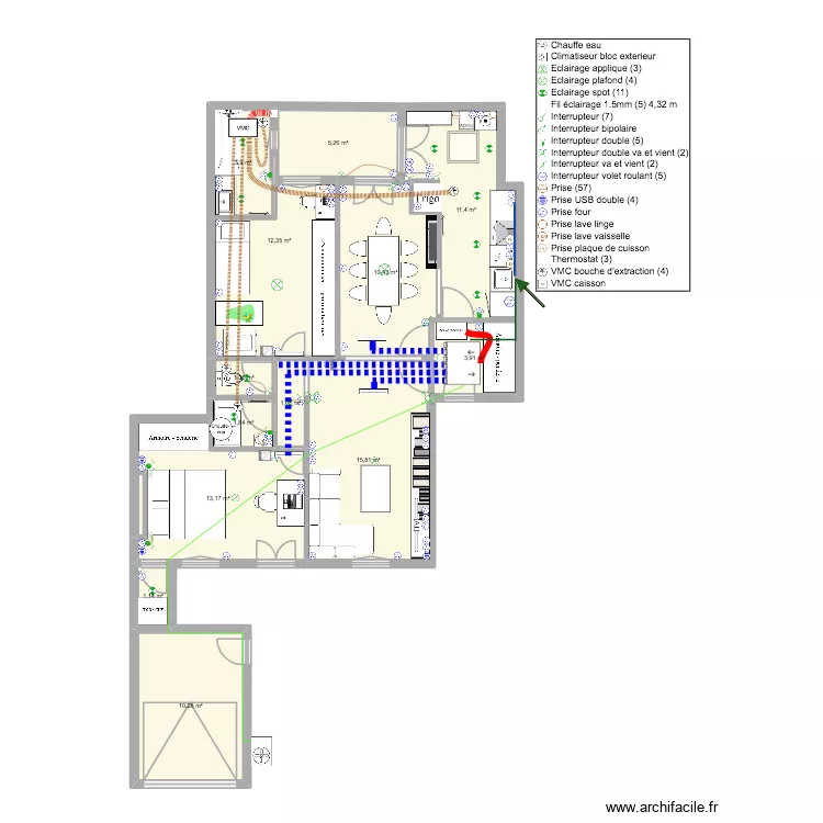 DAN BUGA - PROJET MAISON PUBLIC - PLAN PROJET VB. Plan de 