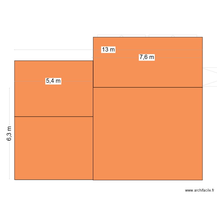 ToitQ brut. Plan de 0 pièce et 0 m2