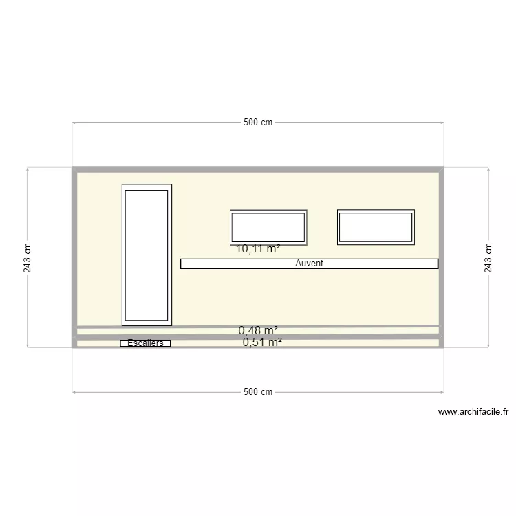 vue profil 5000 côté passager. Plan de vue profil 5000 côté passager. Plan de