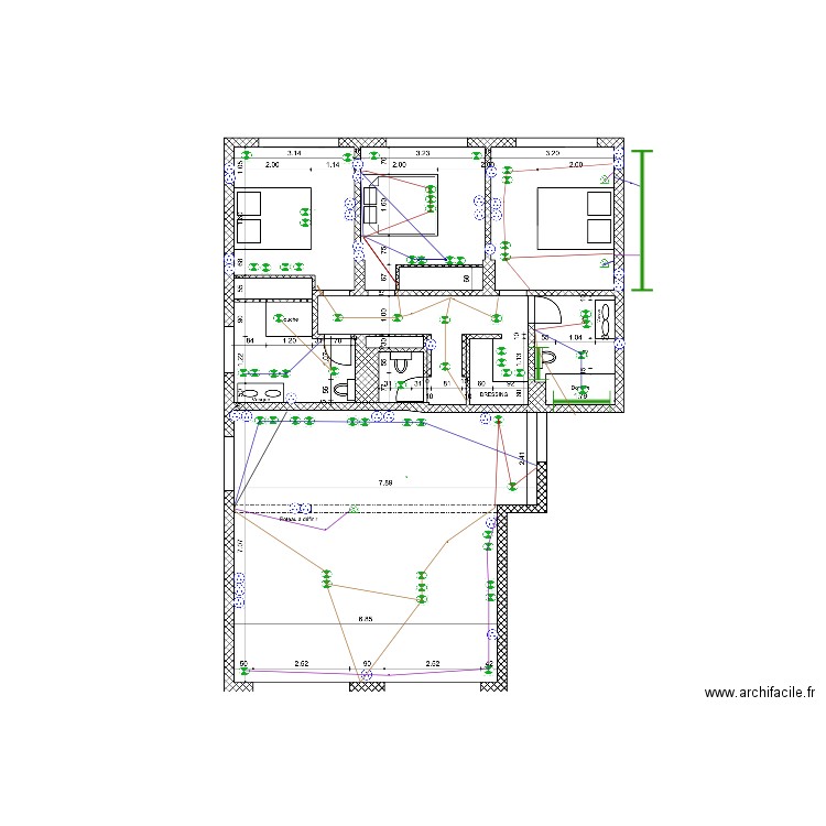 plan bel canto. Plan de 0 pièce et 0 m2