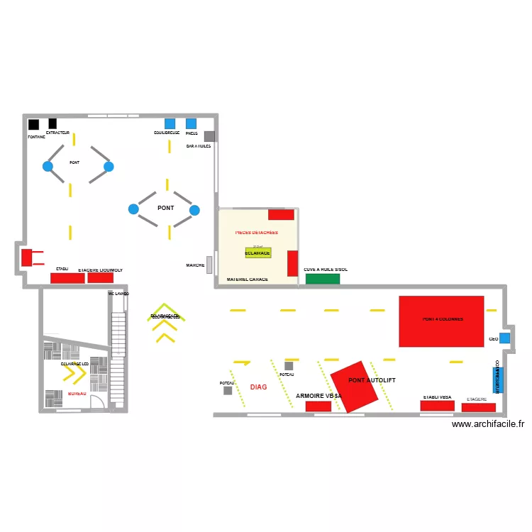 GARAGE 07. Plan de 