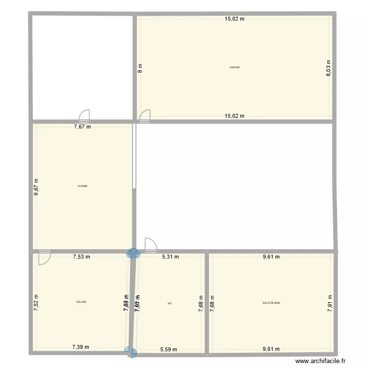 tom maison anglais. Plan de 6  et 367 m²