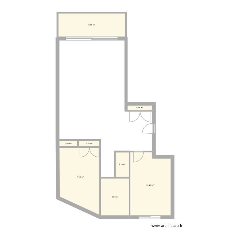 LINDWALL. Plan de 8 pièces et 51 m2