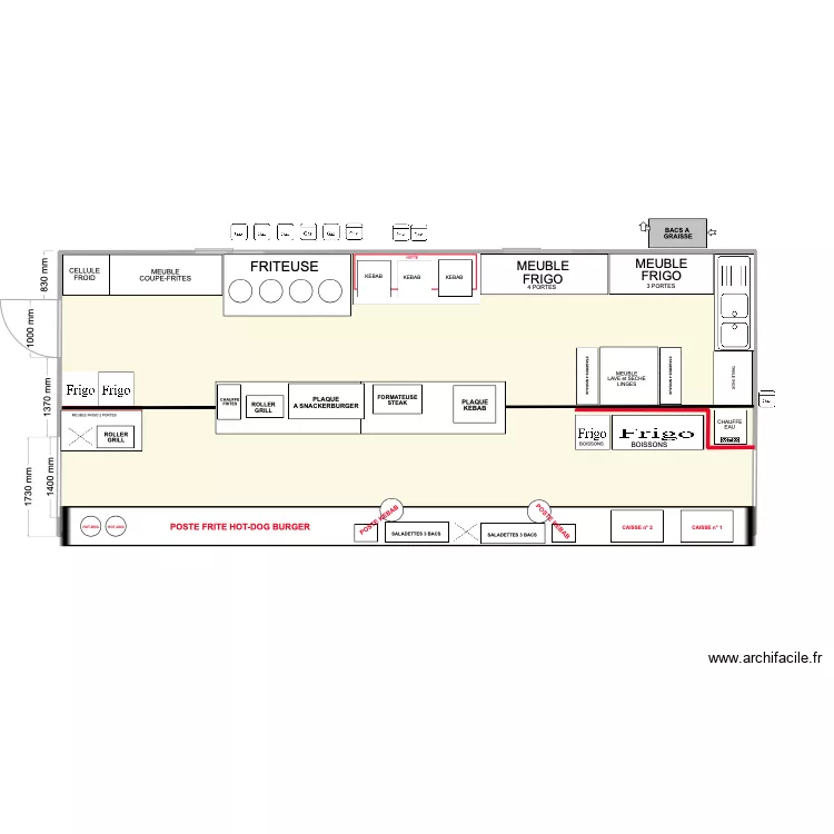 La boucherie 11. Plan de La boucherie 11. Plan de