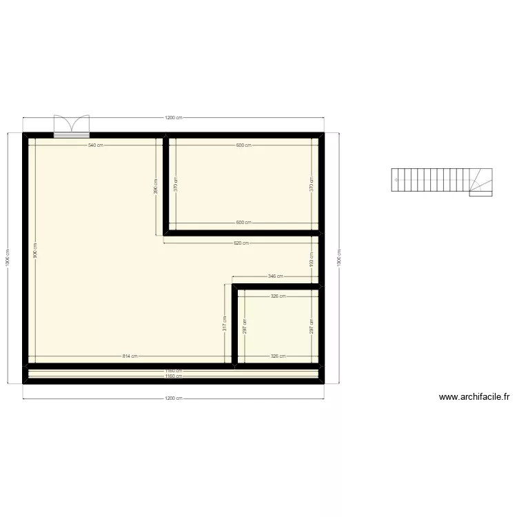 Plan de terrain 12mx10m Client 44 02 49 07 V2. Plan de 