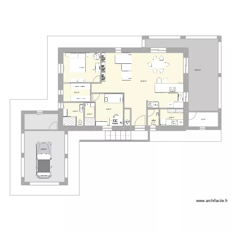 lot10 dec25. Plan de 12  et 144 m²